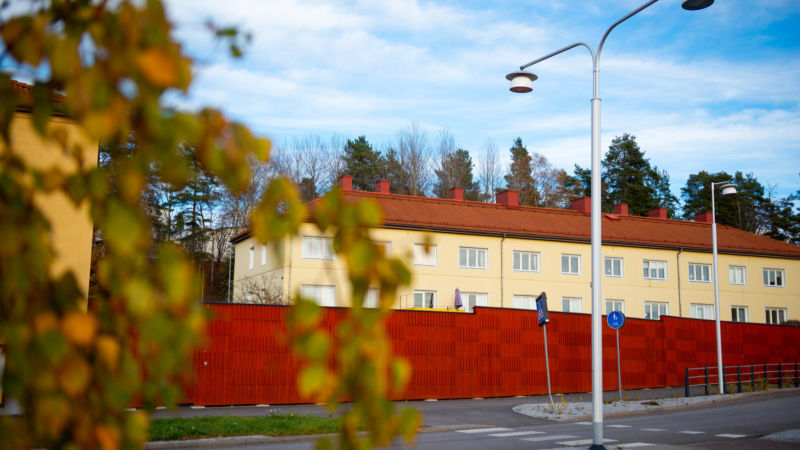 Morastolpen vid Falun resecentrum. Foto: Kola Productions.