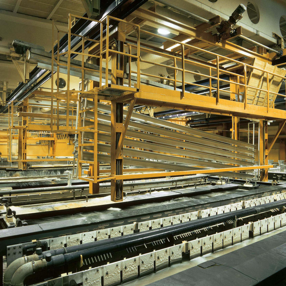 Lokaler där ytbehandling med MM Anod utförs. Foto: Hydal.