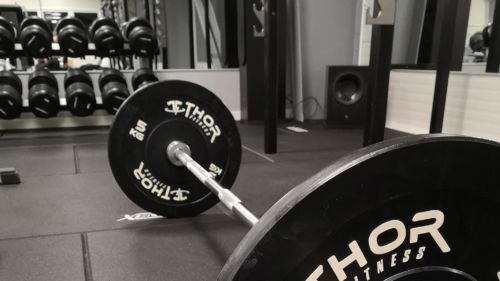 Vikter på gym