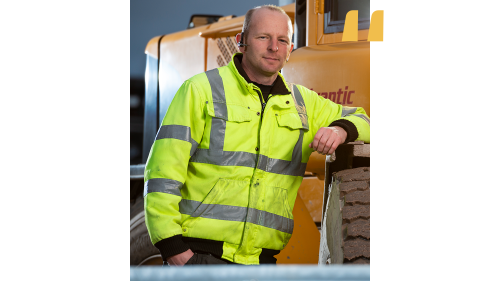 Andreas Grund, truckförare