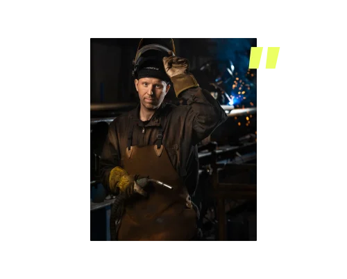 Per Frostgard, svetsare