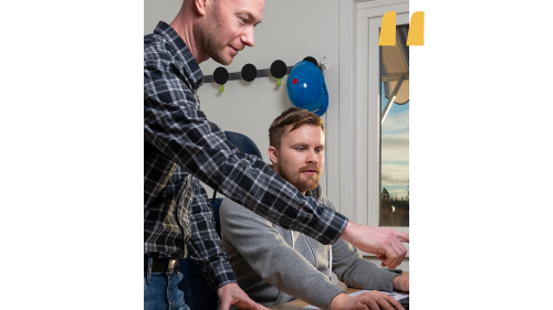 Personal på konstruktionsavdelningen