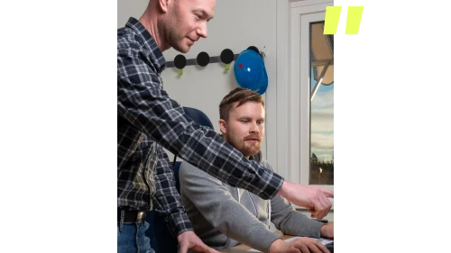 Personal på konstruktionsavdelningen