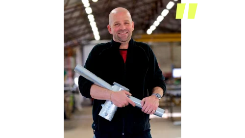 Örjan Hagberg, arbetsledare montering