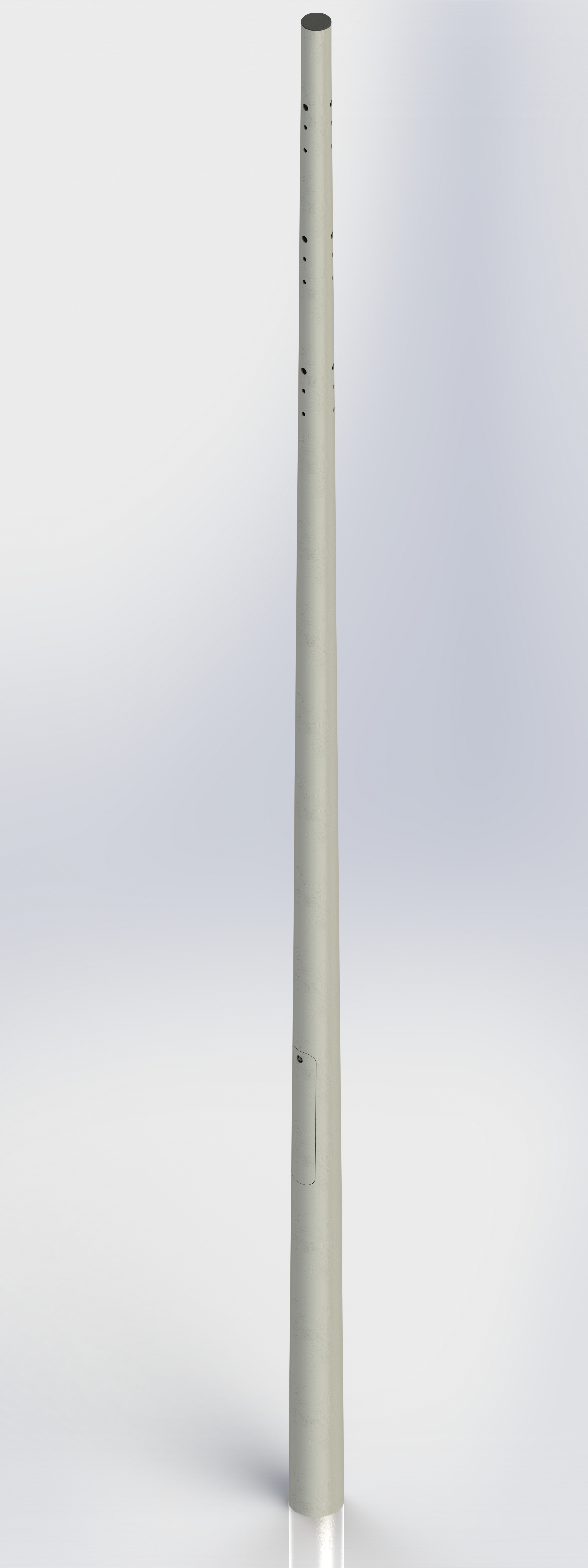 Koniska stolpar
