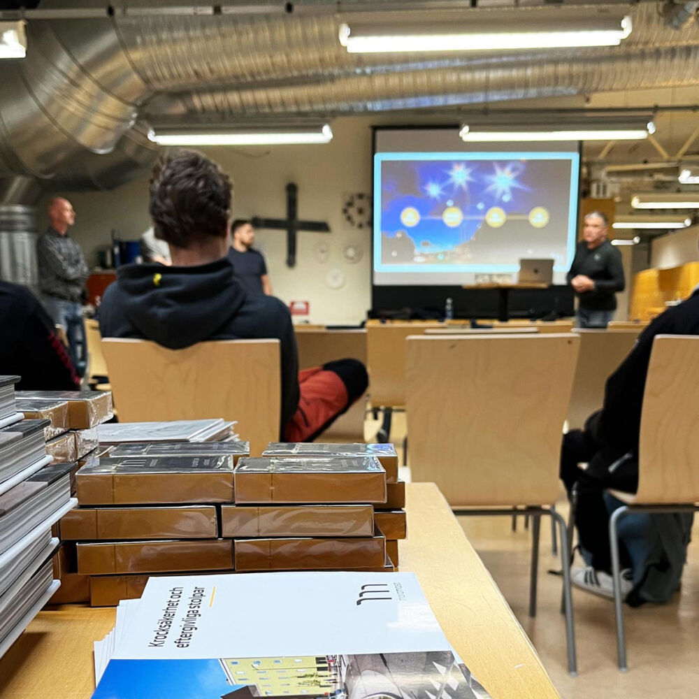 Moramast föreläser på Mora Gymnasium