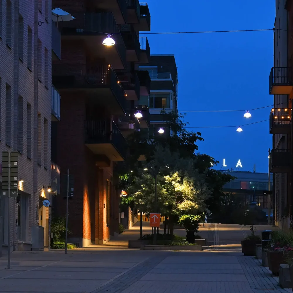 Spännstolpar och armstolpar från Moramast, fotade på Nobelberget. Foto: Göran Assner.